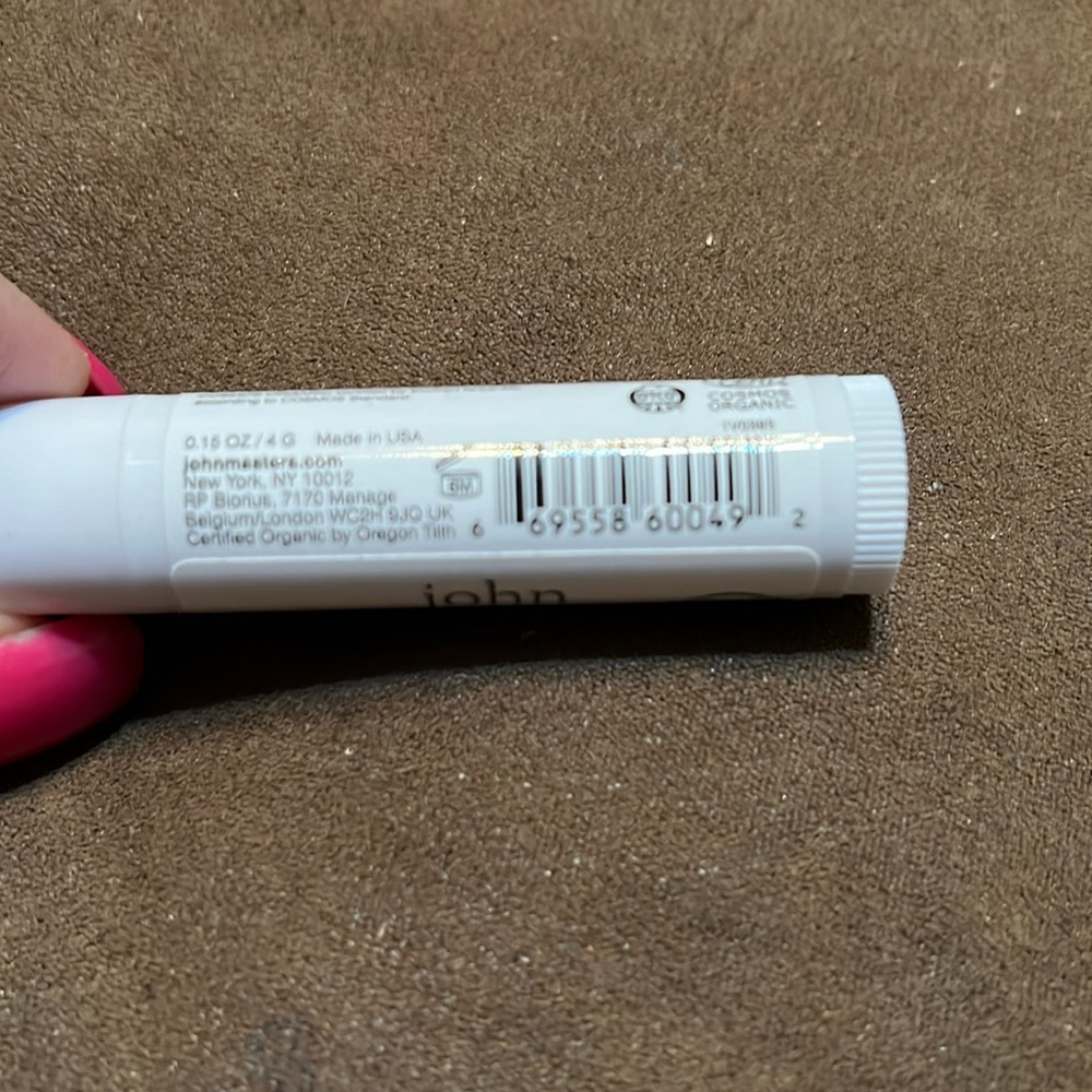 John Masters Organics Lip Calm-Raspberry